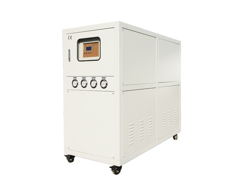 研磨機、塑料、液壓油降溫用水冷箱式冷水機組